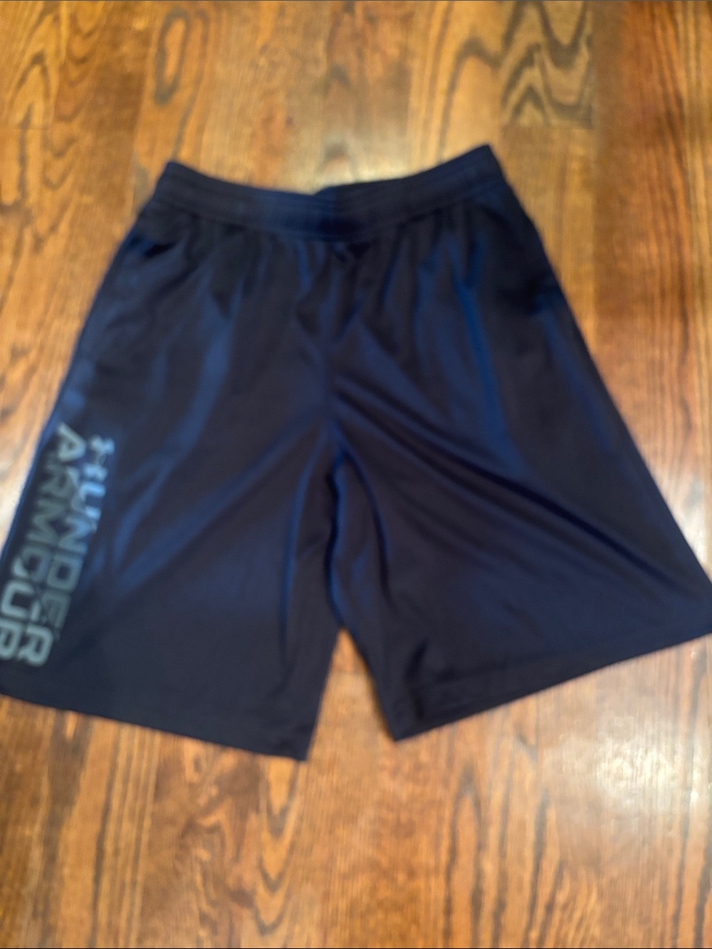 Under Armour youth Black Athletic Shorts